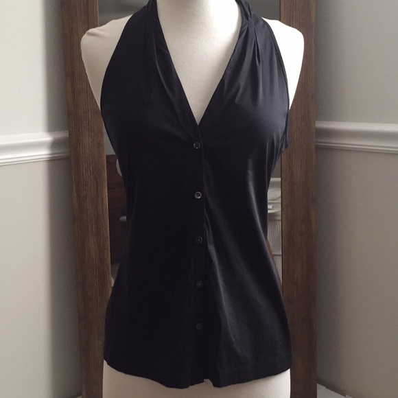 Ann Taylor V-Neck Button Up Tank - Picture 1 of 5